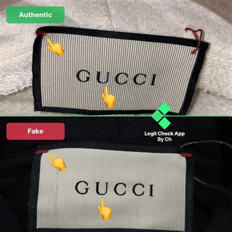 gucci hoodie real or fake.